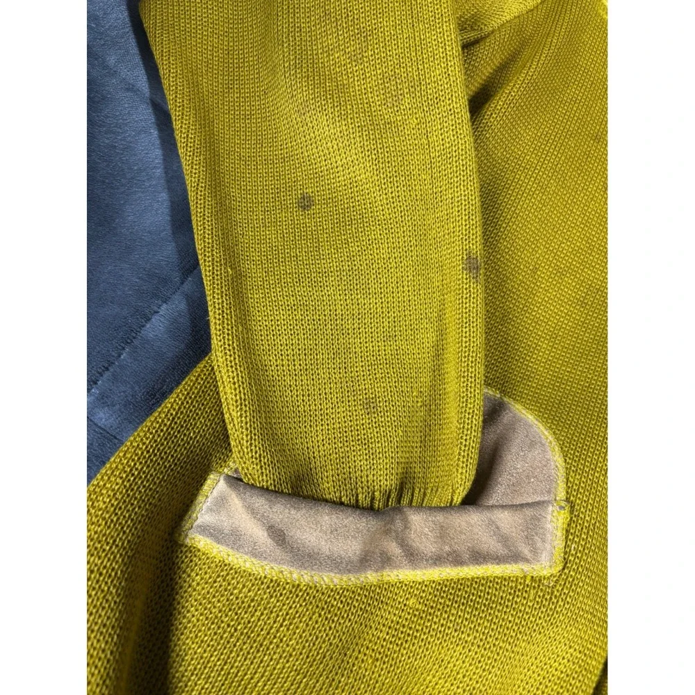 10-X suede right cardigan